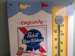 Pabst Blue Ribbon Beer Advertising Thermometer