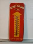 1950s Royal Crown Cola Advertising Thermometer Sign