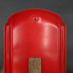 1950s Pepsi Cola Metal Thermometer with Bottle Cap