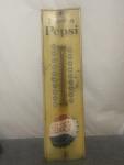 1957 Have A Pepsi Large Tin Thermometer