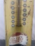 1957 Have A Pepsi Large Tin Thermometer