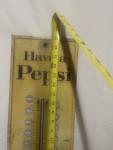 1957 Have A Pepsi Large Tin Thermometer