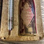 Royal Crown Cola Vintage Metal Thermometer Sign 13.5”x5.75”
