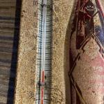 Royal Crown Cola Vintage Metal Thermometer Sign 13.5”x5.75”