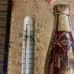 Royal Crown Cola Vintage Metal Thermometer Sign 13.5”x5.75”