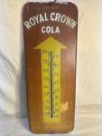 Vintage Royal Crown Cola Thermometer Sign