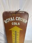 Vintage Royal Crown Cola Thermometer Sign