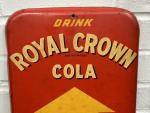 Royal Crown Cola Vintage Metal Wall Thermometer Sign