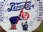 Pepsi-Cola Policemen 12" Round Thermometer
