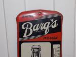Barq’s Root Beer Vintage Metal Thermometer