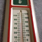 Pepsi Cola Vintage Metal Advertising Thermometer
