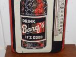 Barq’s Root Beer Vintage Metal Thermometer