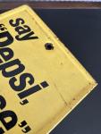 Pepsi Please Yellow Wall Thermometer with Cap