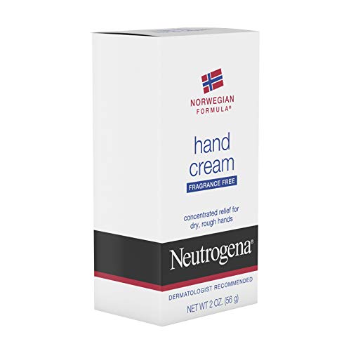 Neutrogena Norwegian Formula Hand Cream, Fragrance-Free, 2 Ounce (Pack of 4)