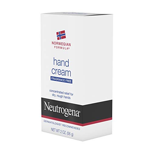 Neutrogena Norwegian Formula Hand Cream, Fragrance-Free, 2 Ounce (Pack of 4)