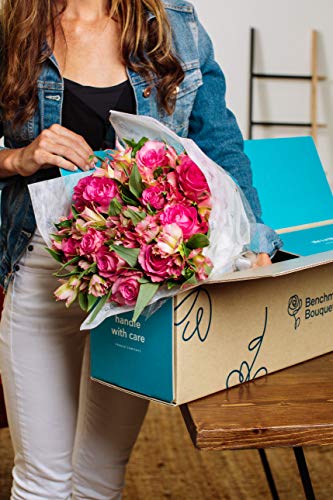 Charming Roses & Alstroemeria, Fresh Flowers - Perfect Gift!