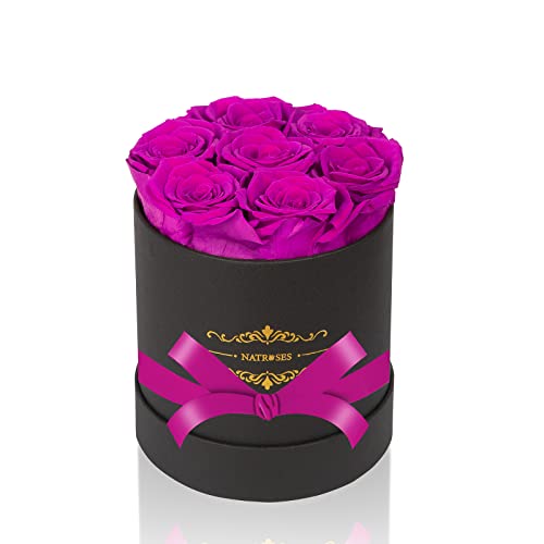 NATROSES Preserved Roses: Lasting Beauty for Her (Purple)