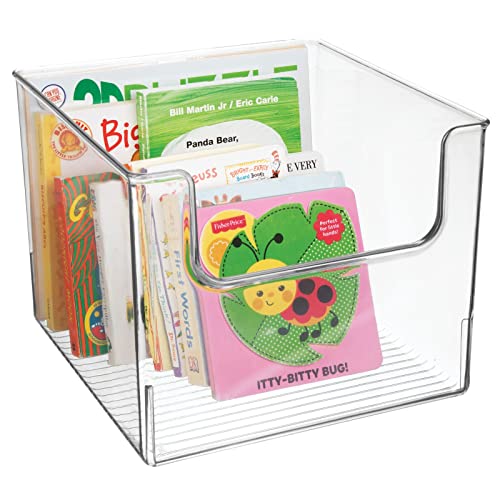 mDesign Clear Plastic Organizer Bins - Ligne Collection