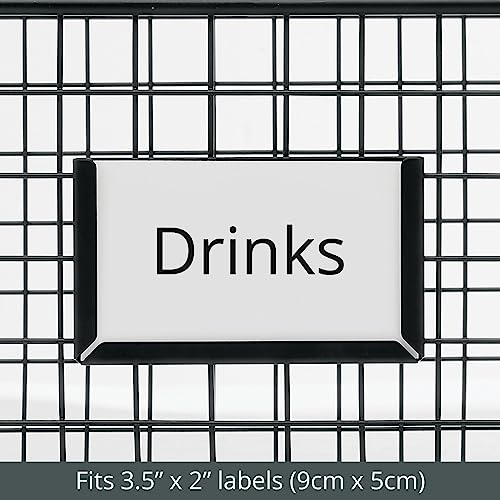 Square Steel Storage Baskets for Kitchen Pantry, Cabinet