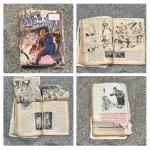 WWII Scrapbook Collection: 15 War Articles & Comics