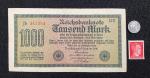 WWII Germany Collectible Set: Coin, Stamp, Banknote