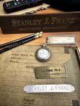 Vintage WWII Ration Book Stamps and Pocket Watch