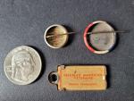 1940s Military Memorabilia Lot – Roosevelt Campaign Items