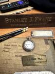 Vintage WWII Ration Book Stamps and Pocket Watch