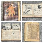 WWII Scrapbook Collection: 15 War Articles & Comics
