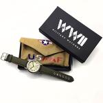 WTI World Time WW2 Military Watch - Vintage Style