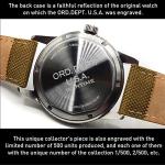 WTI World Time WW2 Military Watch - Vintage Style