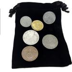 WW2 Nazi Coins Set with Velvet Bag