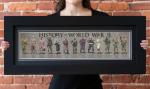 WWII Framed Posters & Prints for Collectors