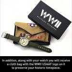 WTI World Time WW2 Military Watch - Vintage Style