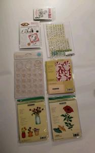 Lot of 7 Darcie's Heart & Penny Black Stamps