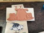 Penny Black Kitty Cat Halloween Rubber Stamp Set