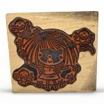 Penny Black FLOWERS FOR MINI GIRL BIRDS Stamp