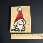 Penny Black Jolly Xmas Kitty Stamp