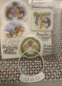 Penny Black Stamps and Dies Set