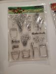 Lot of 7 Darcie's Heart & Penny Black Stamps