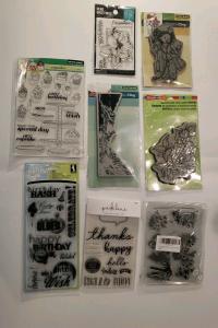 Lot of 8 Unique Stamp Dies for Crafting