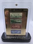 Graf Zeppelin Mini Stamp Plak - SCOTT C18 C13