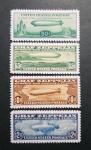 Graf Zeppelin Air Mail Replica Stamp Set 1930-1933