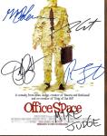 Signed Office Space Movie Poster 11x17 with COA