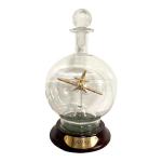 Glass Spitfire Plane Model in Decorative Decanter