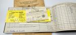 World War II Pilot Log and Course Rating Book