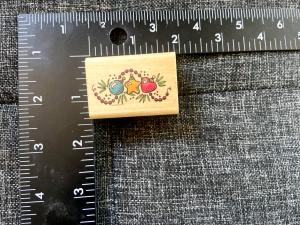 Penny Black Ornament String Rubber Stamp 641C