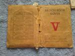 WWII 1943 Ration Book Cover and Memorabilia