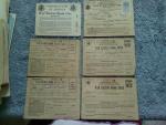 WWII 1943 Ration Book Cover and Memorabilia