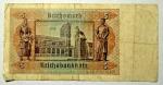 1942 German 5 Mark Banknote - WWII Collectible
